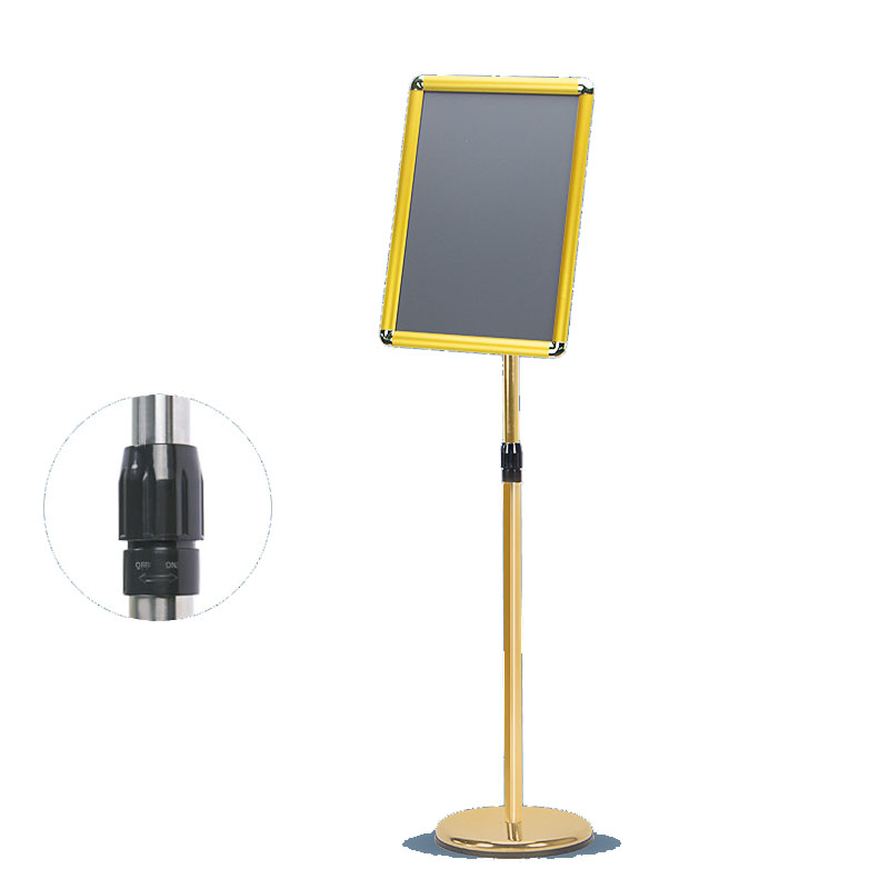 Adjustable Poster Display Floor Stand